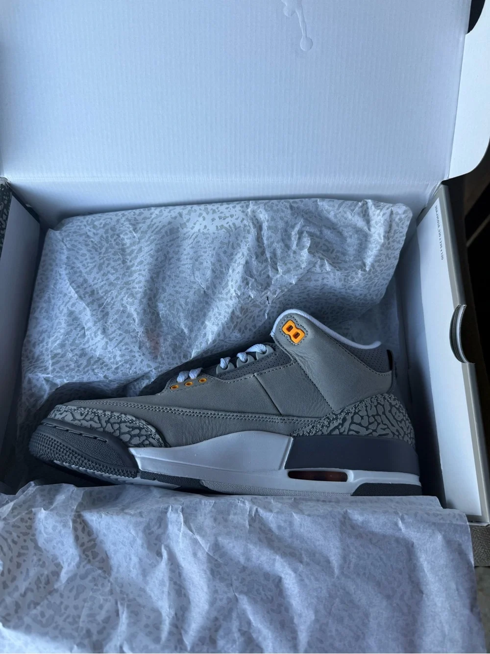 Air Jordan 3 Retro “Cool Grey” Men’s Size 8 | Excellent Condition | OG Box